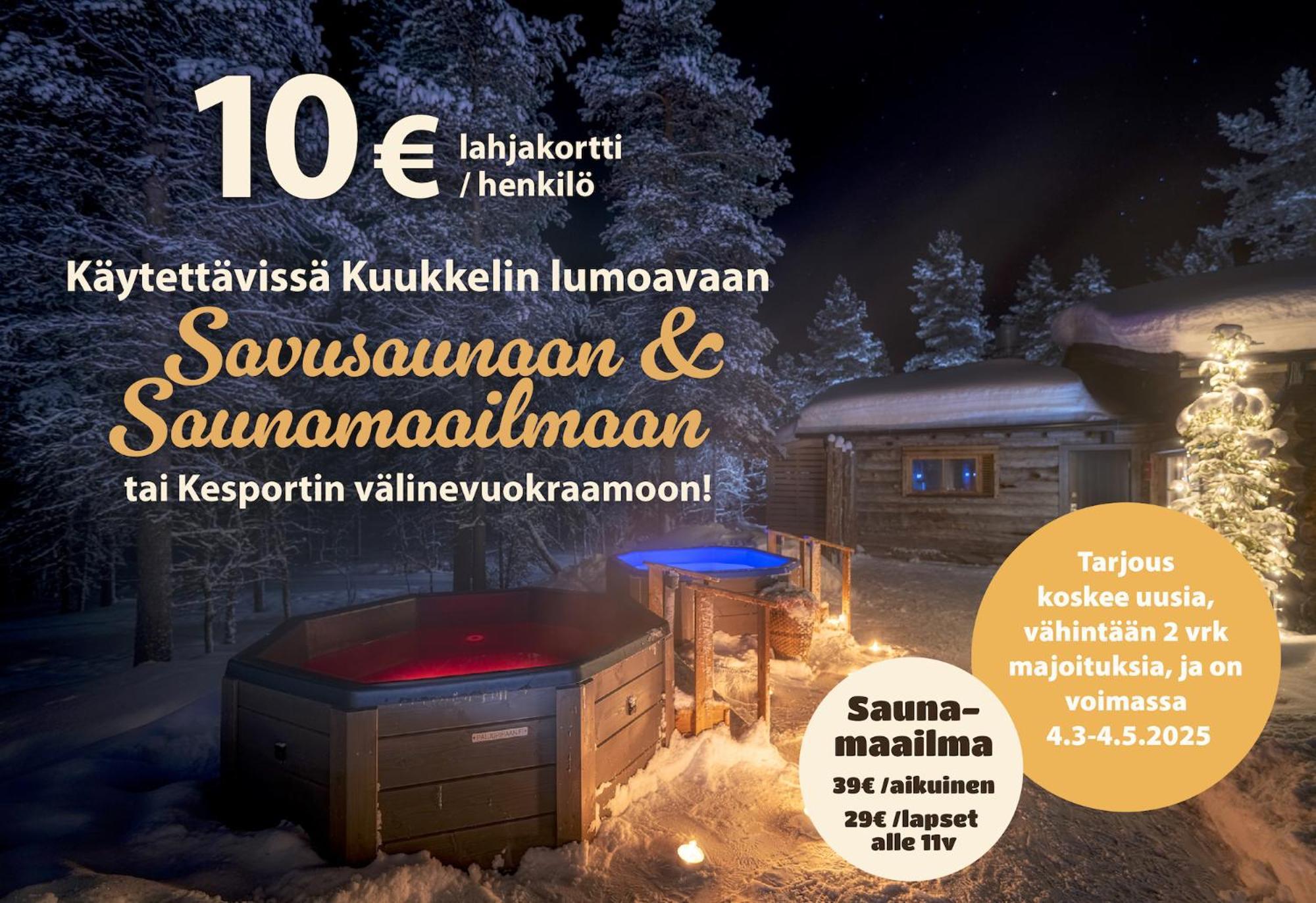 Kuukkeli Apartments Saariselka Eksteriør bilde